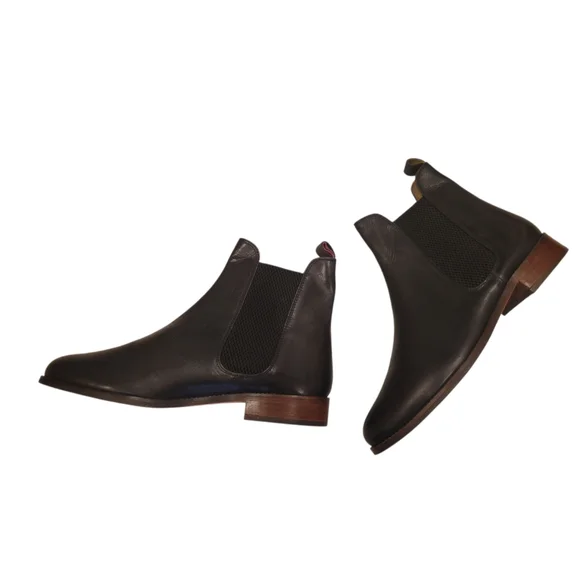 Joules Stamford Premium Leather Chelsea Boots Sz.9 - Picture 2 of 10